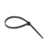 Хомут нейлоновый, Deluxe, СП 2.5*150 мм (Б), черный (100 штук в упаковке)