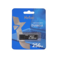 USB флеш 256Gb Netac, NT03U351N-256G-30BK, USB3.0 черный