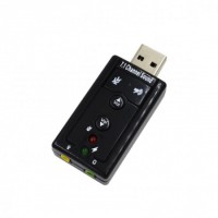 USB Audio adapter 7.1, 4кн, чёр.