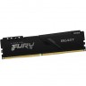 Модуль памяти,  8 GB, DDR4, Kingston Fury Beast, KF432C16BB/8, <3200MHz> CL16, 8 chip