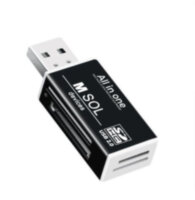 Картридер 217A, универсальный TF/SD/MS/M2