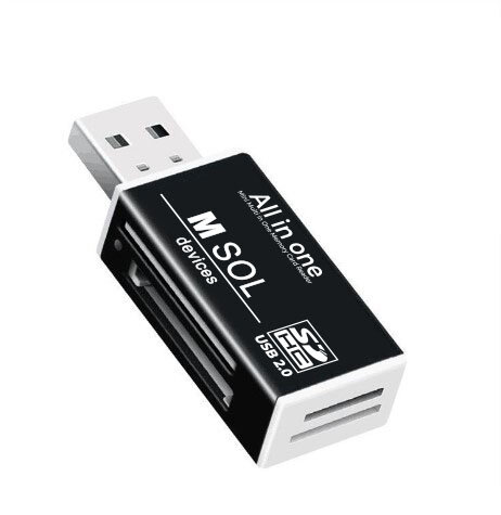 Картридер 217A, универсальный TF/SD/MS/M2
