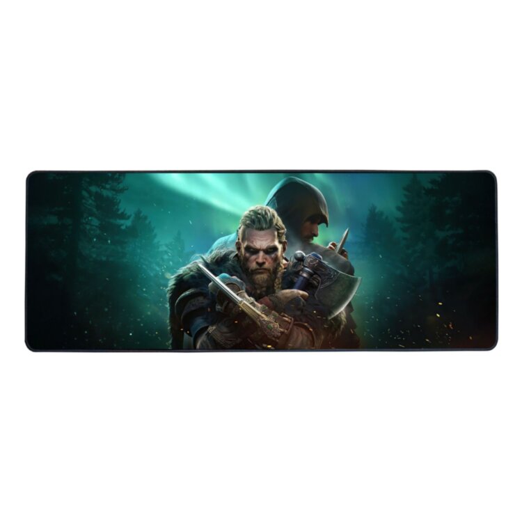 Коврик "Assassins Creed Valhalla" (800x300x3 mm)