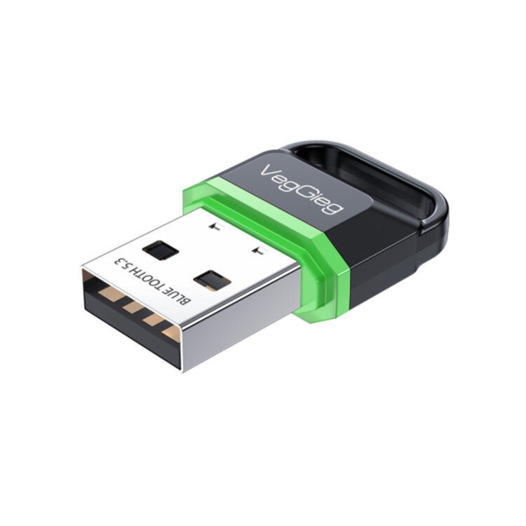 Bluetooth 5.3 адаптер Veggieg V-UB503, 3 Мбит/с, 20м