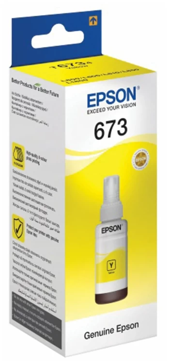 Картридж Epson C13T67344A L800/1800 желтый 70ml