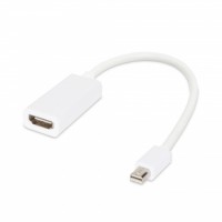 Мультимедийный конвертер Display Port Mini (M) - HDMI (F), White