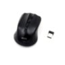 Мышь беcпроводная G211, 1000/1200/1600Dpi, 4кн, чёрная
