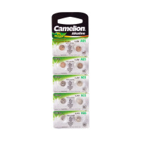 Батарейка Camelion AG5-BP10(0%Hg), Alkaline, AG5, 1.5V, 2 шт. (1 пара)