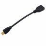 Кабель HDMI (F) - mini HDMI (M)  0.15м