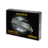 Твердотельный накопитель SSD M.2 NVMe 500GB, ADATA, Legend 800, PCIe Gen3x4, 3500/2800 Мб/с