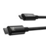 Кабель Baseus CAWJ040001, TypeC M - TypeC M, 240W-PD 3.1, 480mbps, 1м, нейлон