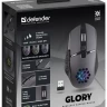 Мышь игровая беспроводная Defender Glory GM-514, LED,7D,400 мАч,3200dpi черный