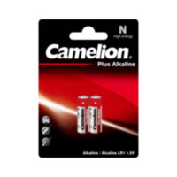Батарейка Camelion, LR1-BP2, Plus Alkaline, N, 2 шт., Блистер