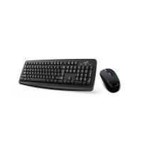 Комплект Клавиатура + Мышь Genius Smart KM-8100, Беспроводная мышь 2.4G, Чёрный