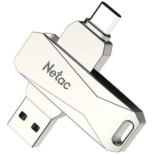 USB флеш 64GB Netac U782C Type-C металл