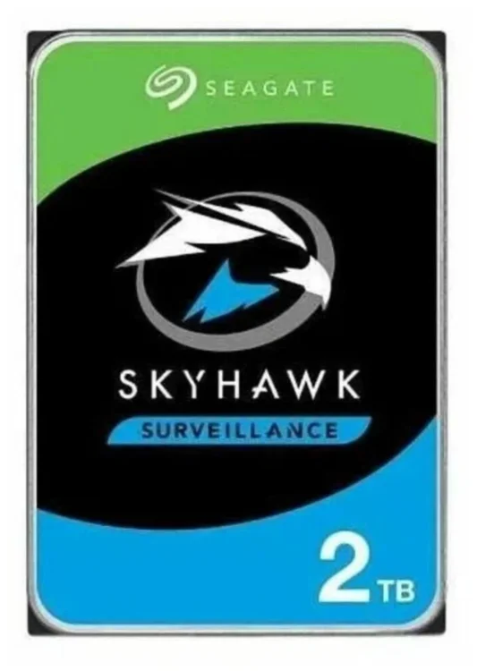 Жесткий диск Seagate SkyHawk ST2000VX015, HDD 2Tb, 5400rpm, 256MB cache, SATA 6.0 Gb/s
